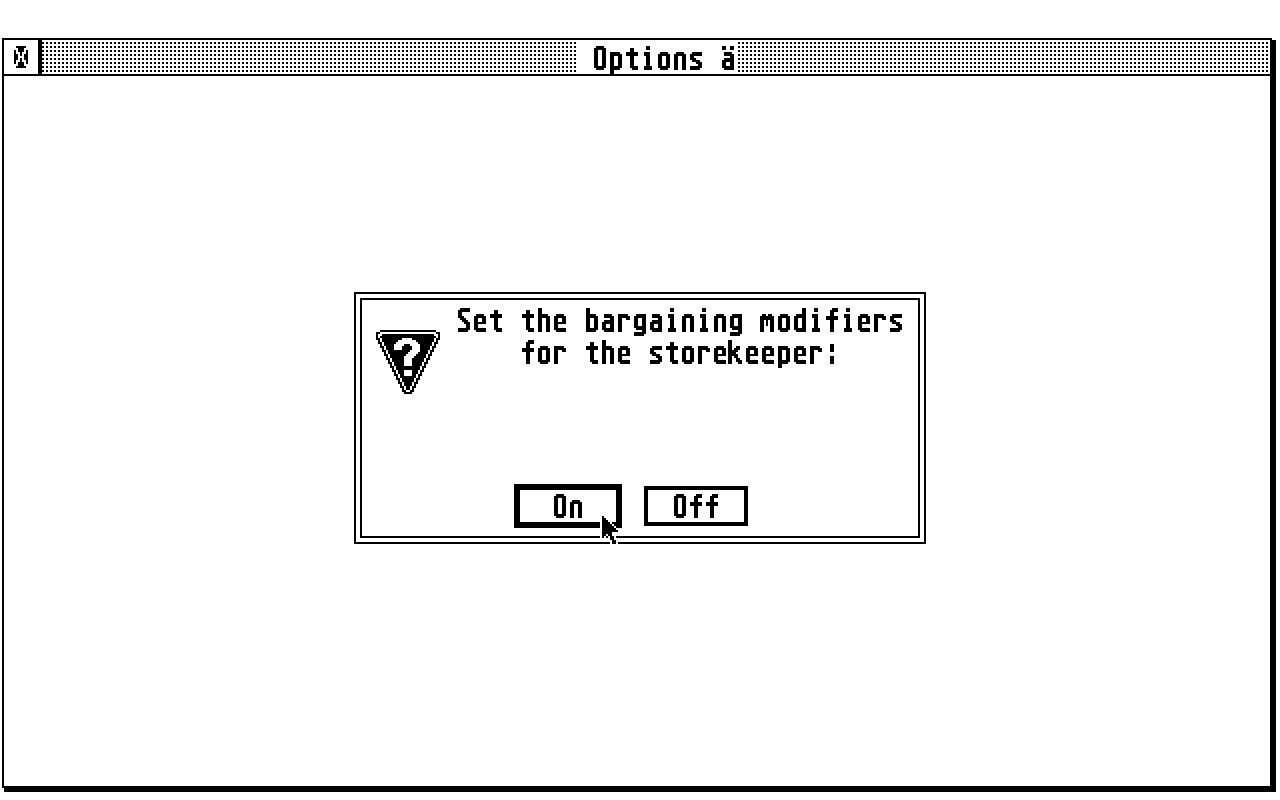 Advanced Dungeons and Dragons Character Generator atari screenshot